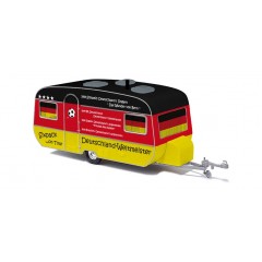 Busch 44962 Tabbert Caravan "Fussball-Fan" HO 1:87