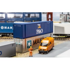 Faller 180843 40' Hi-Cube Container P&O H0