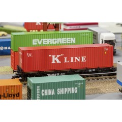 Faller 180848 40' Hi-Cube Container K-Line H0