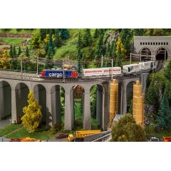 Faller 222598 Viaduct Set 2-Sporig Gebogen (3/18) *