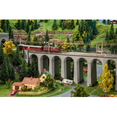 Faller 222599 Viaduct Set 2-Sporig Recht 1:160/N