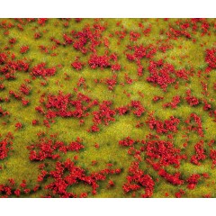 Faller 180460 Um Landschaps-Segment Bloemenweide Rood