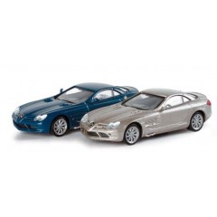 Herpa 023207  Mercedes-Benz SLR MC Laren (wit)