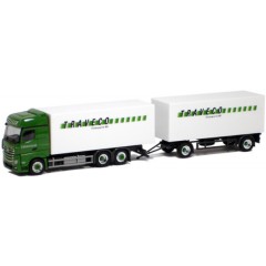 Herpa 921671  Actros BigSpace Koffer HZ "Traveco"(Sonderedition Schweiz) 