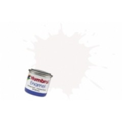 Humbrol Enamel nr.22 wit gl.tinl.nr.1 (14ml)