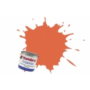 Humbrol Enamel nr.82 oranje lining mat tinl.nr.1 (14ml)