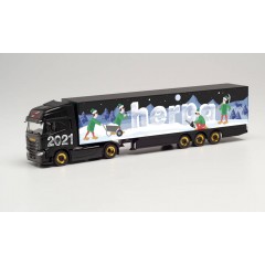 Herpa 314176 Iveco S-Way K.Sz. Herpa Weihnachten/X-Mas 2021 1:87