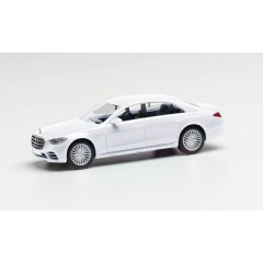 Herpa 420907-002 Mercedes Benz S (W223), wit 1:87