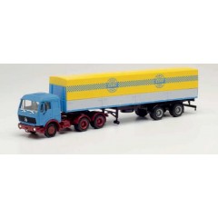 Herpa 313124 Mercedes-Benz NG 6x4 Planen-Sattelzug  CSAD (Tschechien)