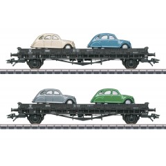 Marklin 46408 Autotransportwagen-Set SNCF