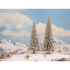 Noch Scenery 21965 Schneetannen 2 St. 16 Und 18 Cm Hoch