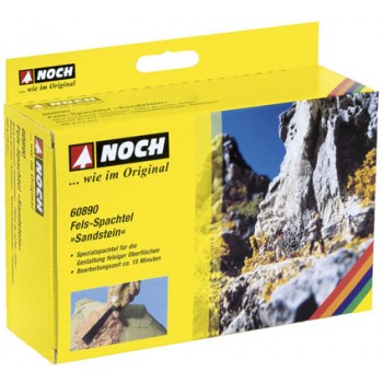 Noch Scenery 60890 Fels-Spachtel Sandstein Braun 400 G