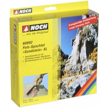 Noch Scenery 60892 Fels-Spachtel Xl Sandstein Braun 1.000 G