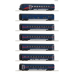 Roco 5500004 7er Set Nightjet ÖBB DC