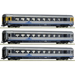 Roco 6200032 3er Set EC-Wagen Cisalpino #1