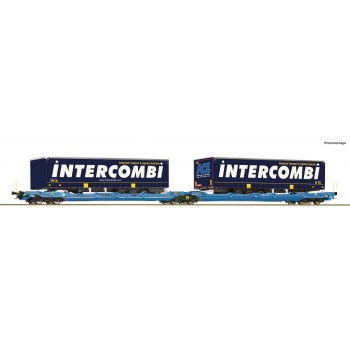 Roco 6600035 Doppeltwg.T3000e+Intercombi