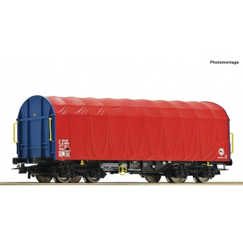 Roco 6600085 Schiebeplanenwag. Onrail