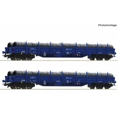 Roco 6600099 2er Set Rungenwag. Res PKP-Car