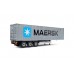 Solido 2400505 Containertrailer +container MAERSK 1:24