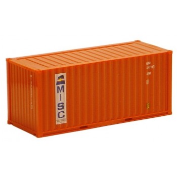 AWM 20 FT container "MISC" Oranje
