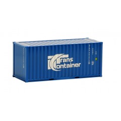 AWM 20ft. container "Transcontainer" (donkerblauw)