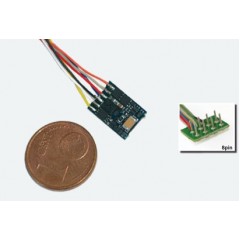 ESU 54683 LokPilot micro V4.0, MM/DCC/SX, 8-pol. NEM 652 met kabel