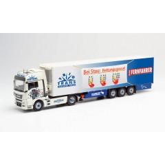 Herpa 071550 MAN TGX XXL Euro 6c K.Sz. Trio-Trans / Fernfahrer