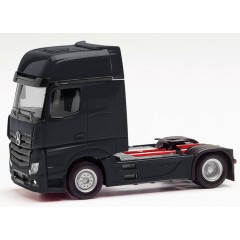 Herpa 309202003 Mercedes Benz Actros Gigaspace zwart 1:87