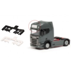 Herpa 054638 Lichtbak voor vrachtwagen (6 st. wit / 2 st. zwart) 1:87