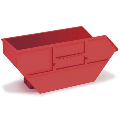 Herpa 054669 Afvalcontainer 7m3, rood (2 st.) 1:87