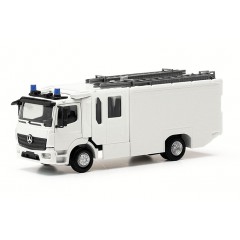 Herpa 085779 Mercedes Benz Atego '13 ZCab brandweer wit (2 st.) 1:87