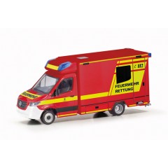 Herpa 097666 Mercedes Benz Sprinter '18 Fahrtec Feuerwehr München 1:87