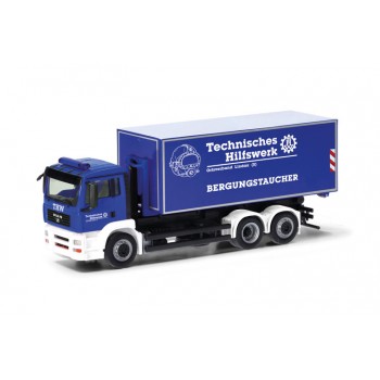 Herpa 098038 MAN TGA M W.Lad. THW Lindau / Bergungstaucher 1:87