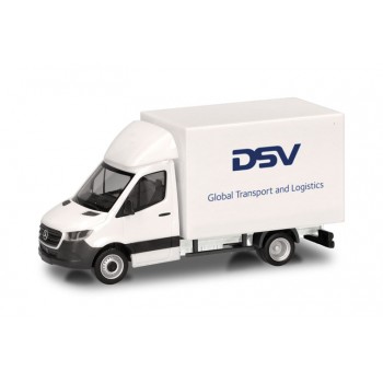 Herpa 098106 Mercedes Benz Sprinter `18 Koffer DSV 1:87