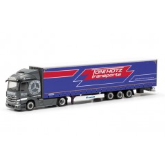 Herpa 317573 Mercedes Benz Actros S. 2.3 15m Lowliner-Sz. Toni Hotz 1:87