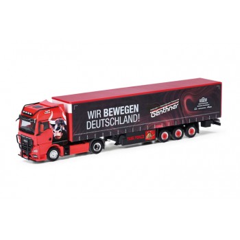 Herpa 318075 MAN TGX GX G.Sz. Genthner / Wir bewegen Deutschland 1:87