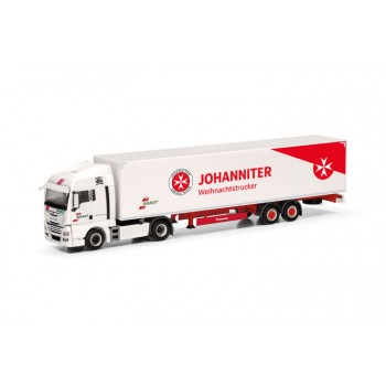 Herpa 318150 MAN TGX XLX E6c K.Sz. Wandt / Johanniter Weihnachtstruck 1:87