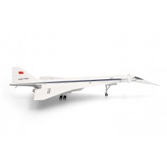 Herpa 556323001 Tupolev TU144D Aeroflot TechnikMuseum Sinsheim CCCP77112 1:200