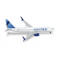 Herpa 533744-001 Boeing 737-800 United Airlines N87531 1:500