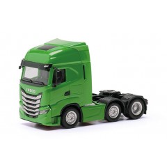 Herpa 317122002 Iveco SWay 6x2 groen 1:87