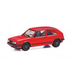 Herpa 430838004 VW Golf II GTI rood metallic 1:87