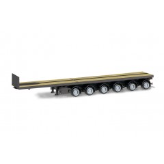 Herpa 076715-005 Nooteboom Ballasttrailer 6a grijs 1:87