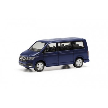 Herpa 096782-002 VW T6.1 Caravelle blauw 1:87