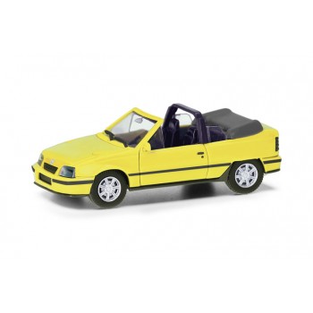 Herpa 421027 Opel Kadett E Gsi cabrio geel 1:87