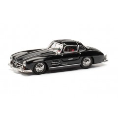 Herpa 421089 Mercedes Benz 300 SL (Vleugeldeur) zwart 1:87