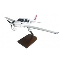 Herpa 490177 Cirrus SR20 European Flight Academy Swiss Intern. Air Lines 1:40