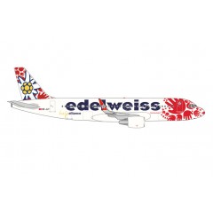 Herpa 537650 Airbus A320 Edelweiss Air Help Alliance 1:500