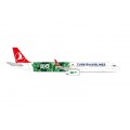 Herpa 537681 Airbus A321neo Turkish Airlines Bio Fuel Kalecik 1:500