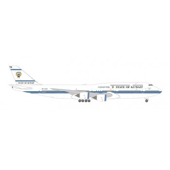 Herpa 538046 Boeing 747-8 BBJ Kuwait Government 1:500