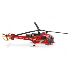 Herpa 580847 Sud Aviation SA 316 Alouette III Sécurité Civile FZBAN 1:72